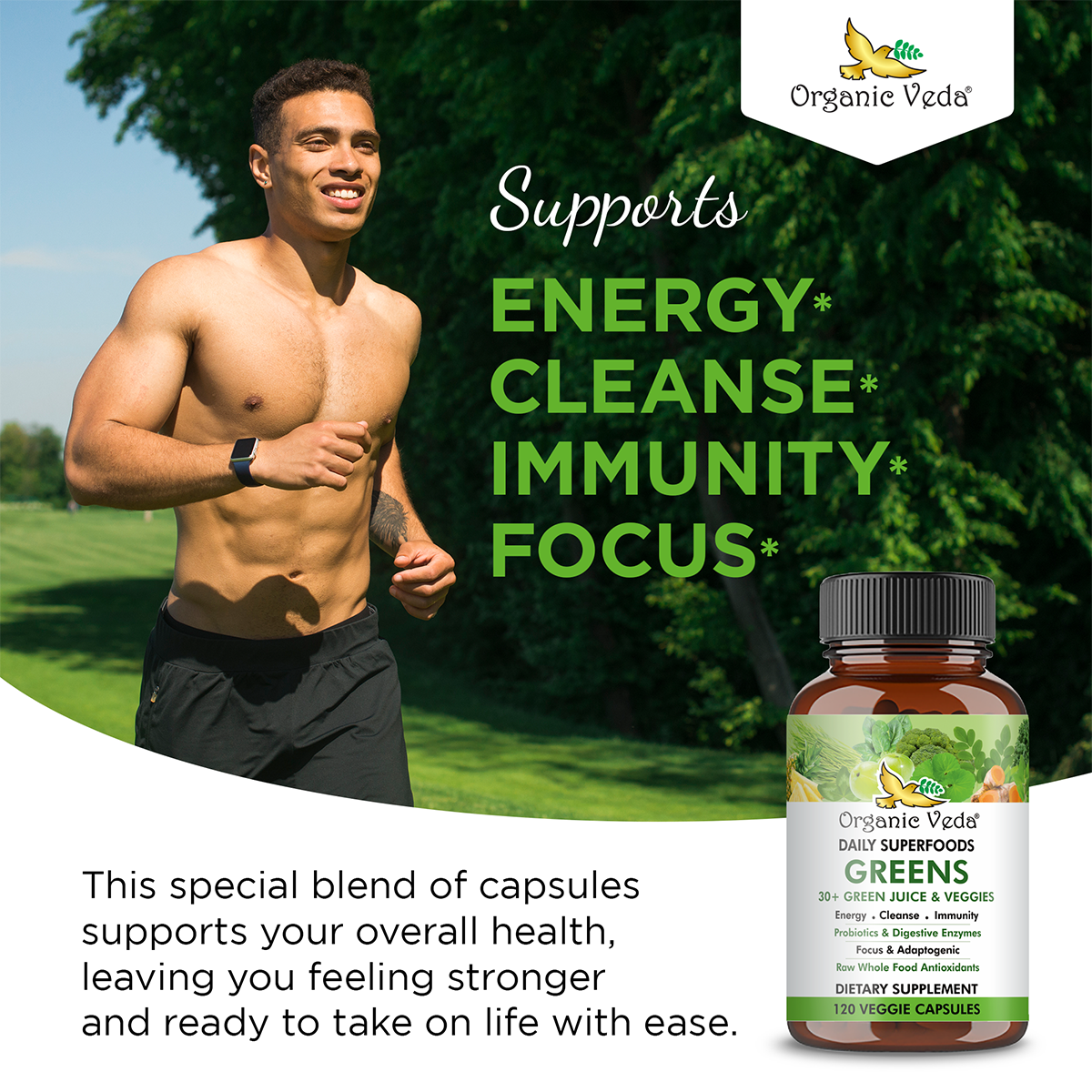 Superfoods Greens - 30+ Green Juices & Veggies