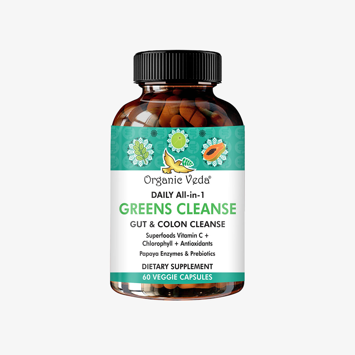 Greens Cleanse - Gut & Colon Cleanse Capsules