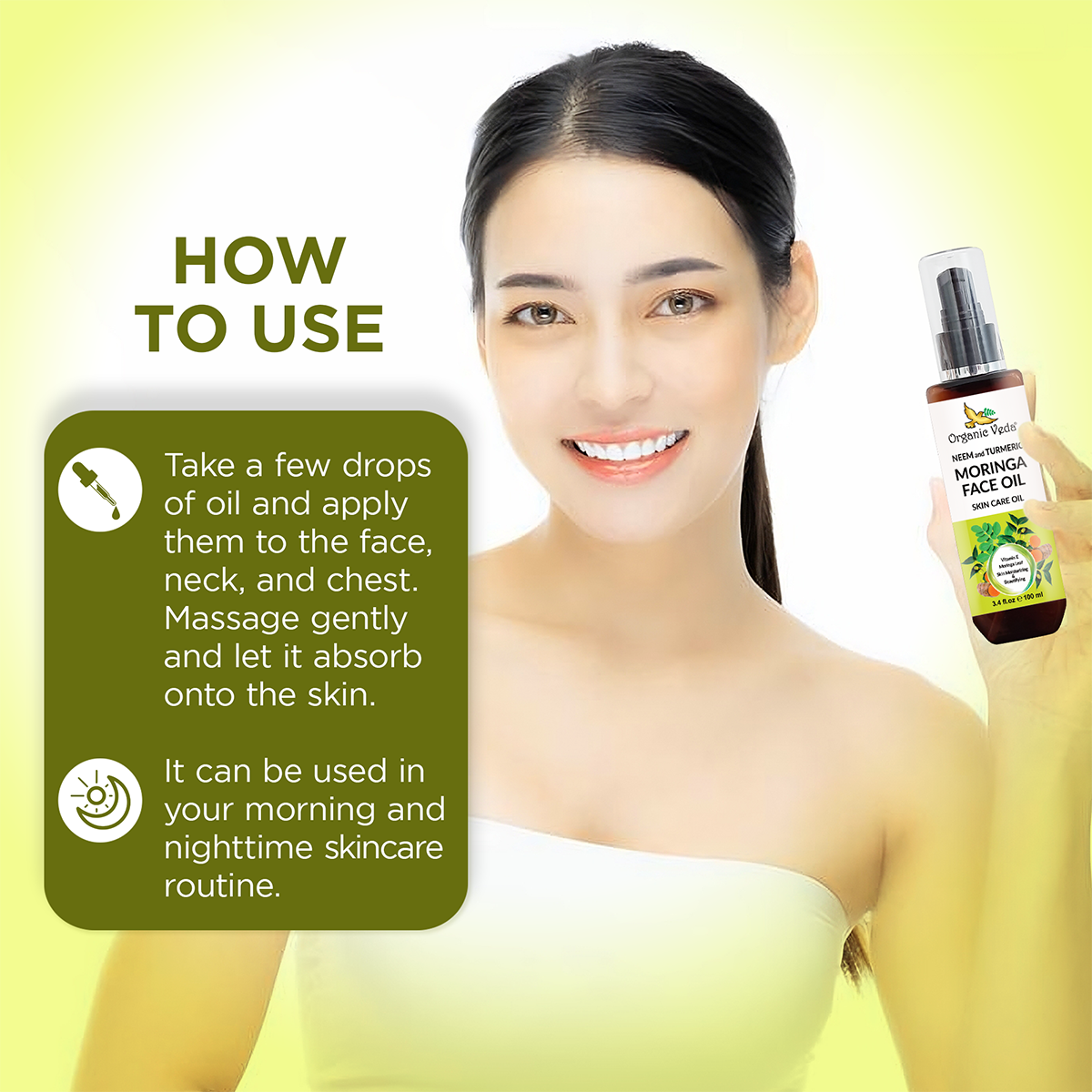 Neem & Turmeric Moringa Face & Body Oil