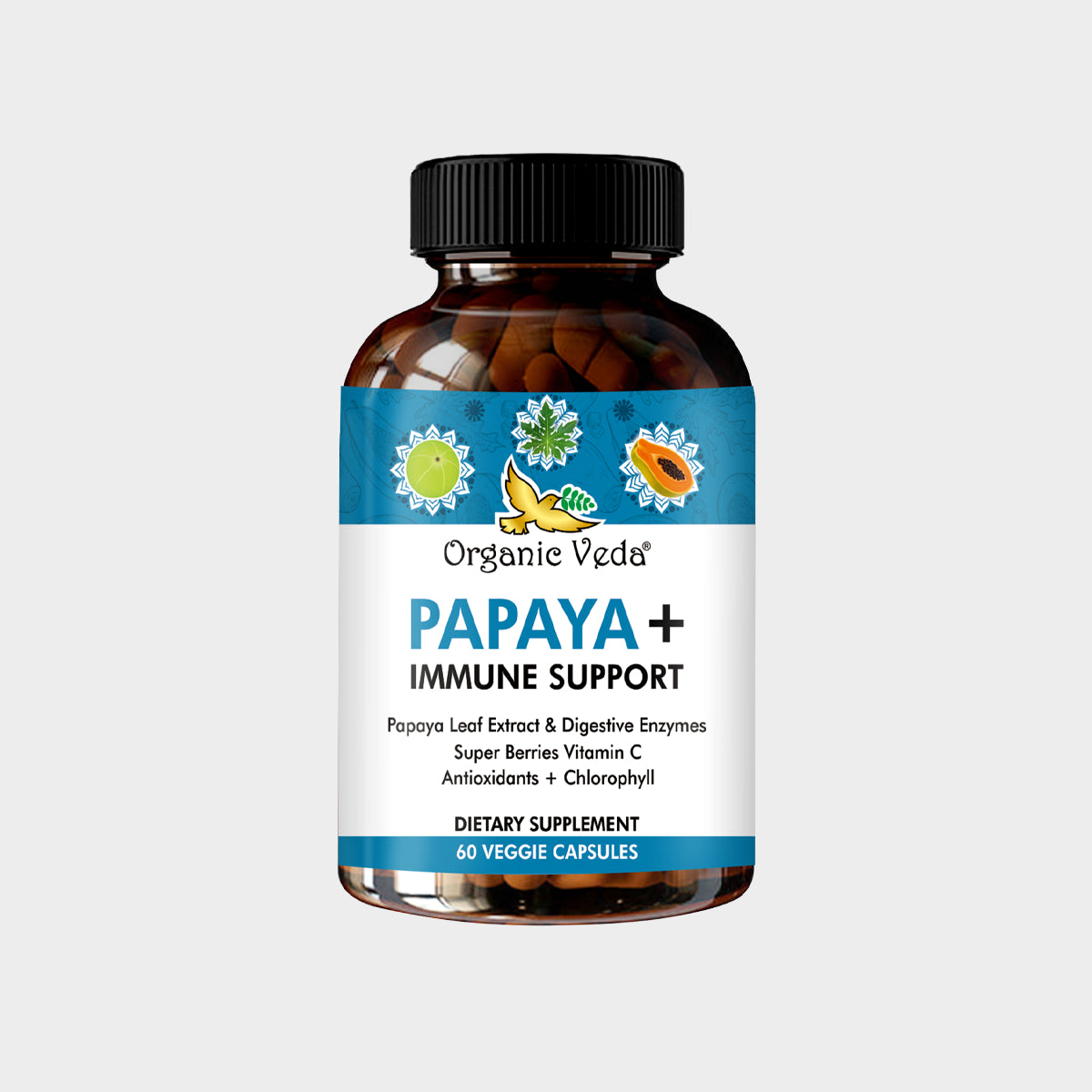 Papaya + Leaf Extract Immune Capsules