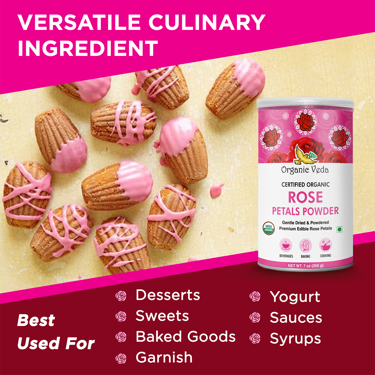 Rose Petal Powder