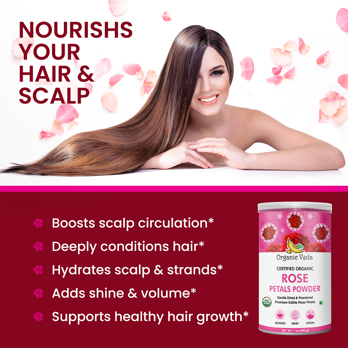 Rose Petal Powder