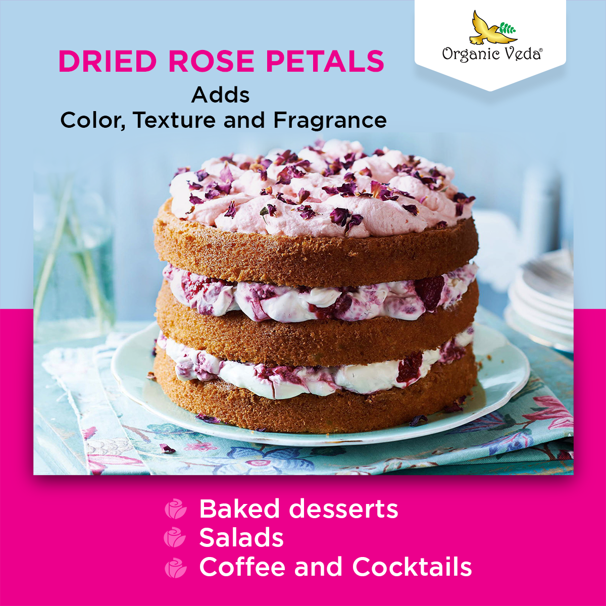 Rose Petals Dried