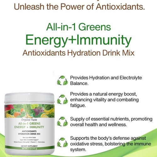 All in 1 Greens Energy + Immunity Powder