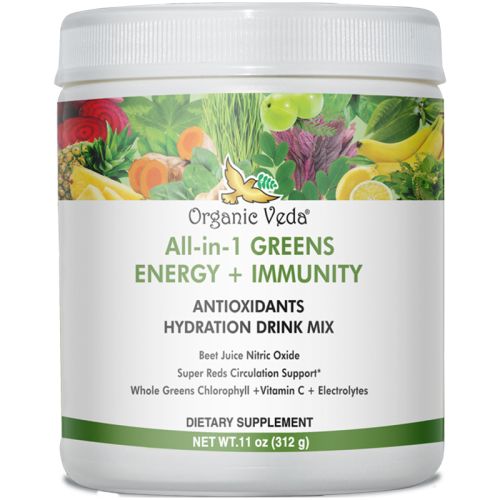 All in 1 Greens Energy + Immunity Powder
