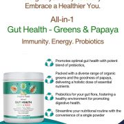 All in 1 Gut Health Greens and Papaya Powder