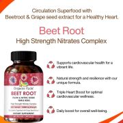Beet Root Flow & Nitric Oxide Triple Reds Capsules