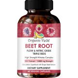 Beet Root Flow & Nitric Oxide Triple Reds Capsules Main Image