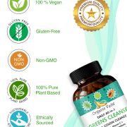 Greens Cleanse – Gut & Colon Cleanse Capsules