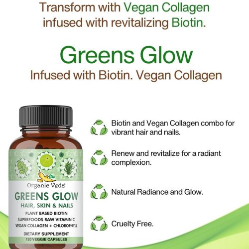 Greens Glow Hair Skin & Nails Capsules