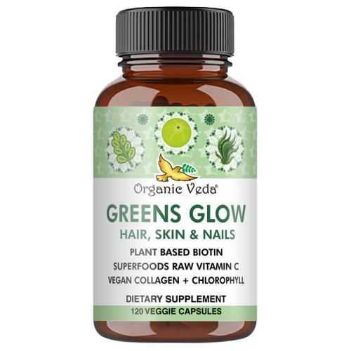 Greens Glow Hair Skin & Nails Capsules