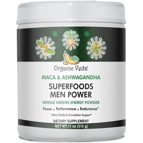 Maca + Ashwagandha Superfoods Men Power