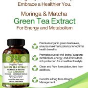 Moringa and Matcha Green Tea Extract