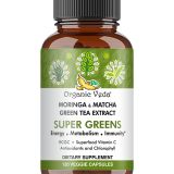 Moringa & Matcha Super Greens Energy Capsules (120 Count) Main Image