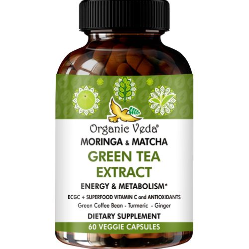 Moringa and Matcha Green Tea Extract