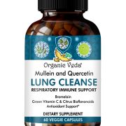 Mullein and Quercetin Lung Cleanse Respiratory Immune Support Capsules