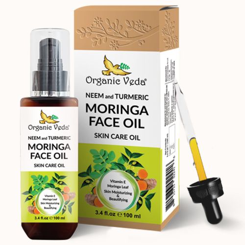 Neem and Turmeric Moringa Face Oil