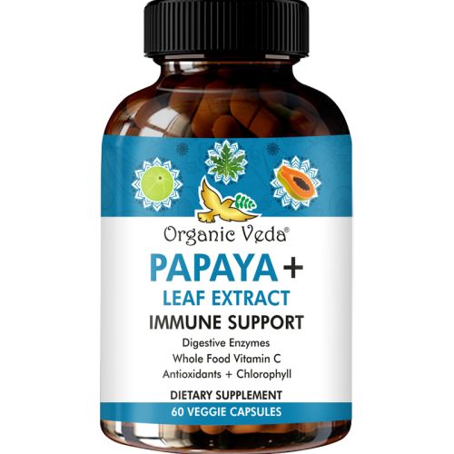 Papaya + Leaf Extract Immune Support Capsules