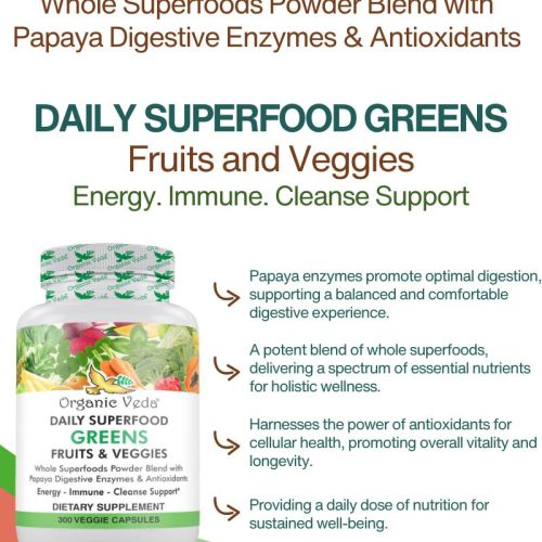 Daily Superfoods GREENS – Fruits & Veggies