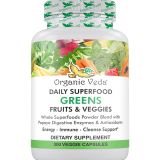 Daily Superfoods GREENS - Fruits & Veggies capsules (300 Count) Main image