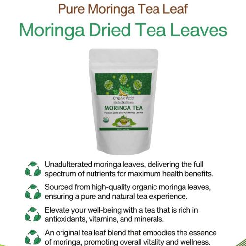 Moringa Loose Leaf Tea (Dried Leaves)