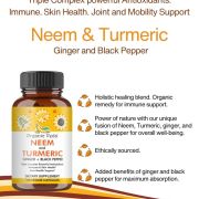 Neem and Turmeric Capsules